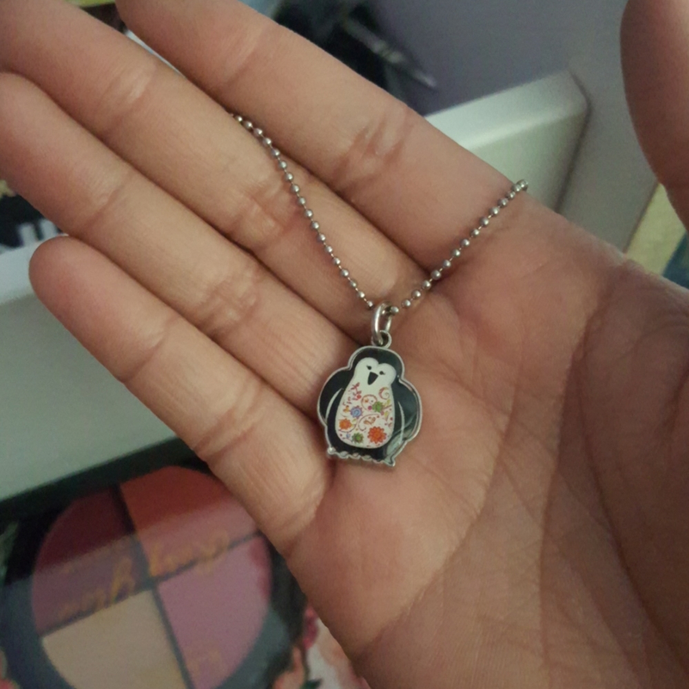 Penguin necklace